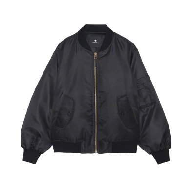 ANINE BING Bomber LEON black