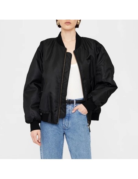 ANINE BING Bomber LEON black