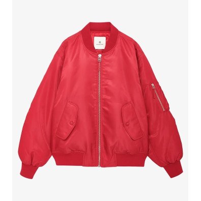ANINE BING Bomber LEON red