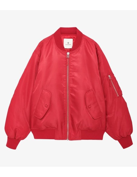 ANINE BING Bomber LEON red