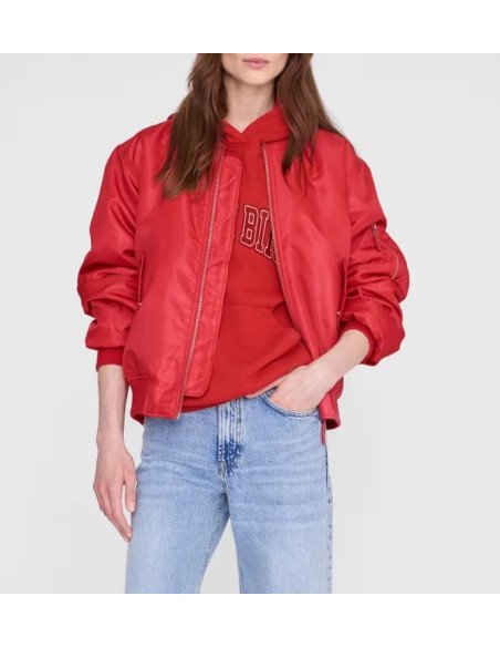 ANINE BING sweatshirt HARVEY red