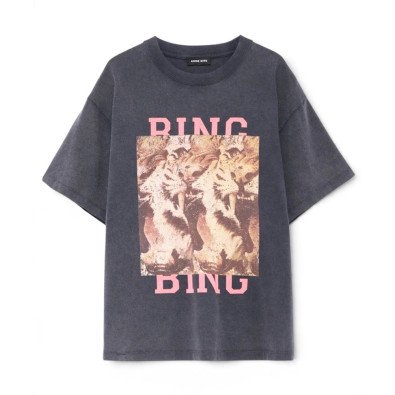 ANINE BING tee-shirt CADE tiger
