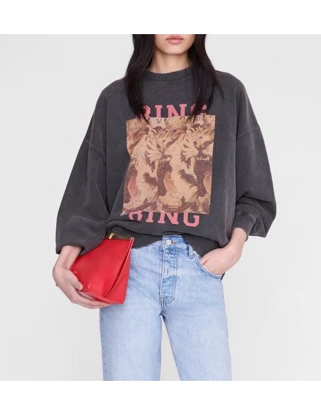 ANINE BING Sweatshirt MILES tiger
