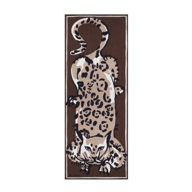 INOUÏ EDITIONS écharpe FELINO marron