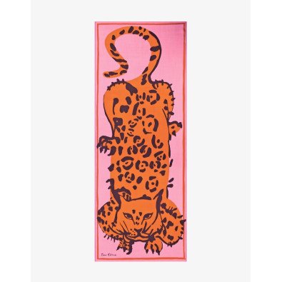 INOUÏ EDITIONS écharpe FELINO rose