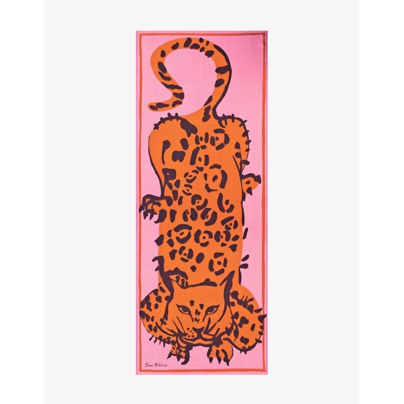 INOUÏ EDITIONS écharpe FELINO rose