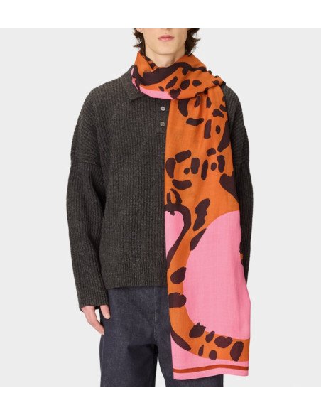 INOUÏ EDITIONS écharpe FELINO rose