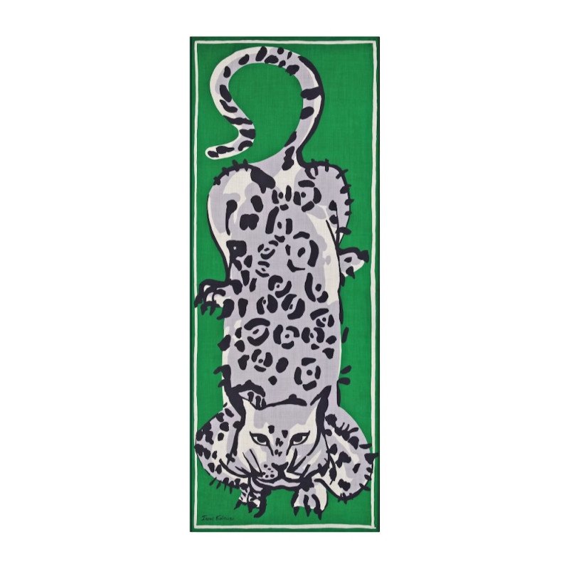 INOUÏ EDITIONS écharpe FELINO vert
