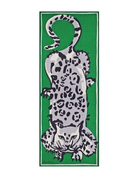 INOUÏ EDITIONS écharpe FELINO vert