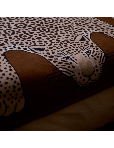 INOUÏ EDITIONS plaid LEOPARD beige