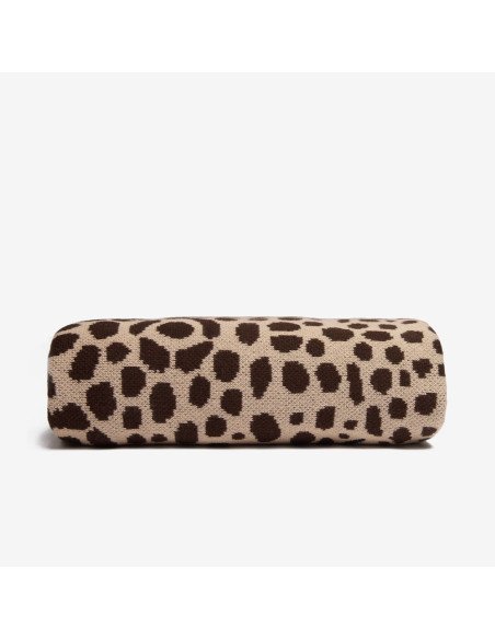INOUÏ EDITIONS plaid LEOPARD beige