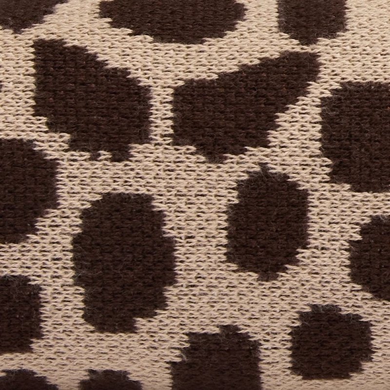 INOUÏ EDITIONS plaid LEOPARD beige