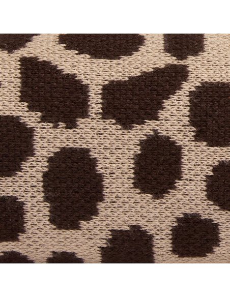 INOUÏ EDITIONS plaid LEOPARD beige