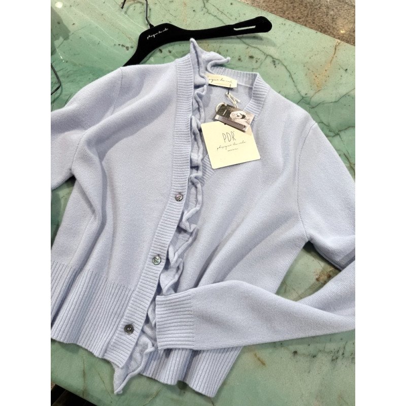 PHISIQUE DU ROLE cardigan à volant
